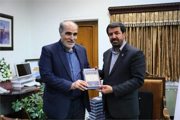 استاندار در دیدار رئیس بنیاد بوعلی‌سینا