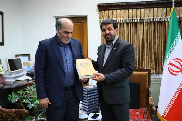 استاندار همدان در دیدار رئیس بنیاد بوعلی‌سینا