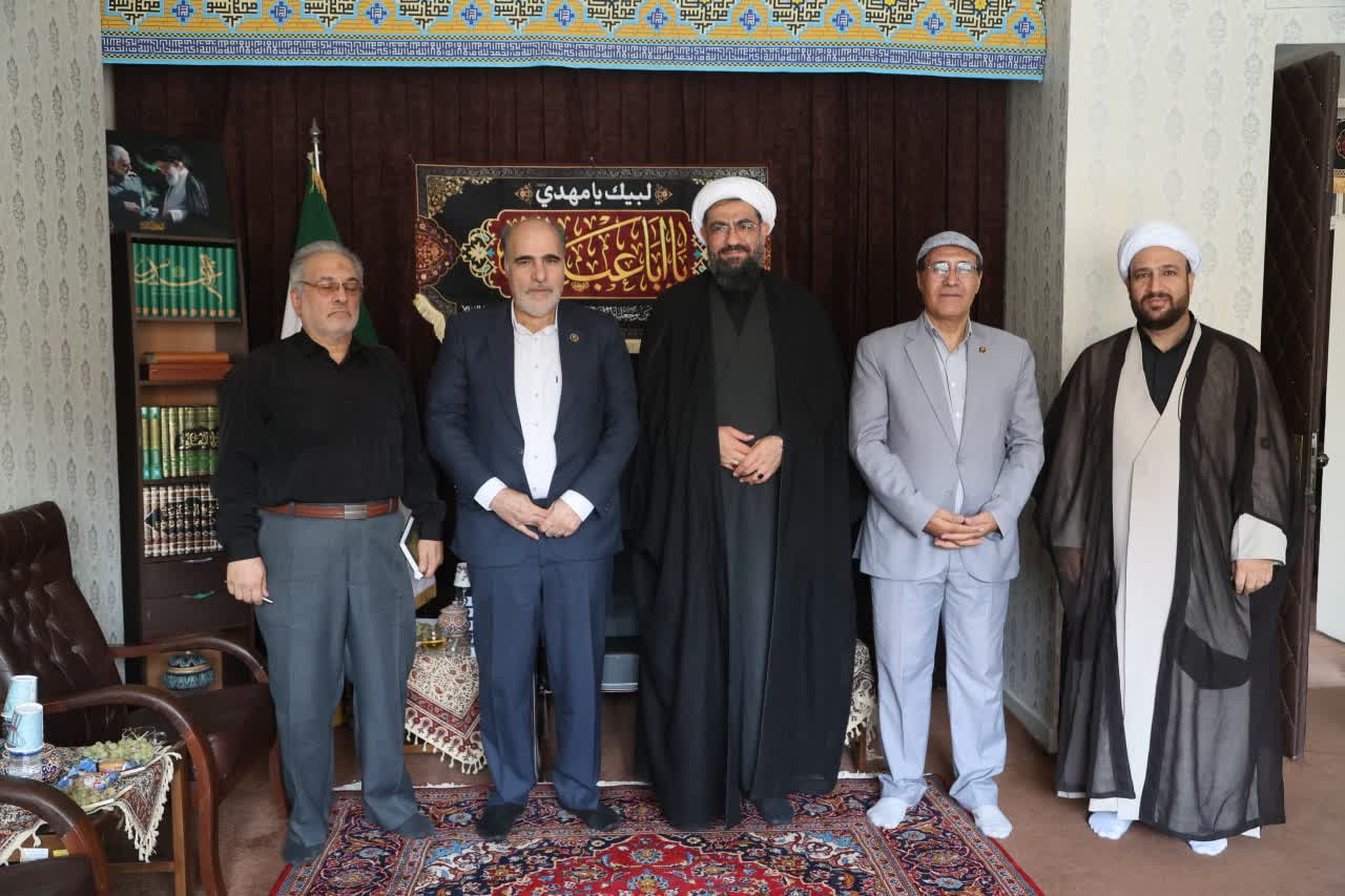 دیدار رئیس بنیاد بوعلی‌سینا با نماینده ولی‌فقیه در استان همدان